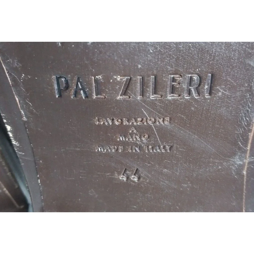 Pal Zileri Double Monkstrap Suede Shoes Men's Size 11 US EU 44 Made in Italy